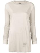 Rick Owens Drkshdw Longline Knitted Top - Nude & Neutrals