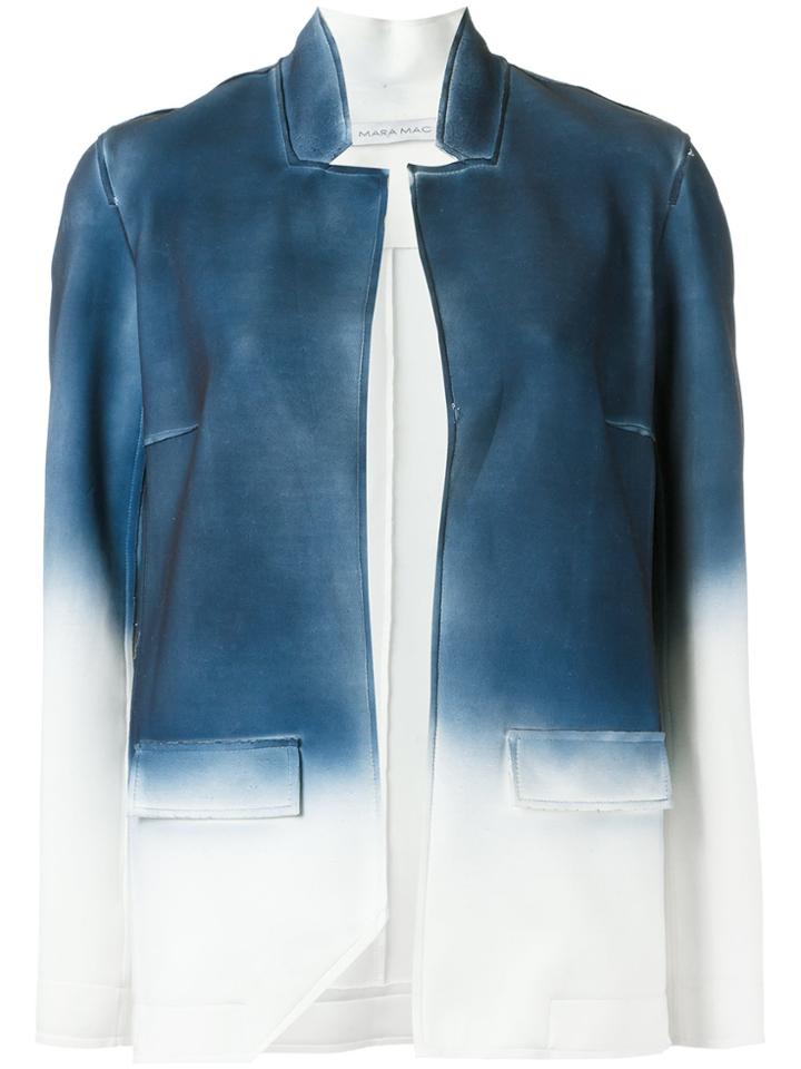 Mara Mac Gradient Print Blazer - Blue
