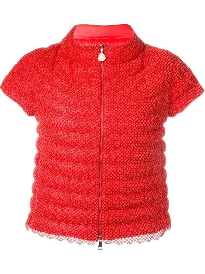 Moncler Embroidered Puffer Jacket