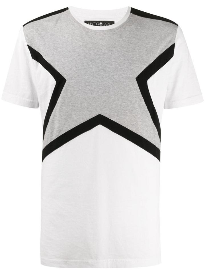 Hydrogen Printed Cotton T-shirt - White