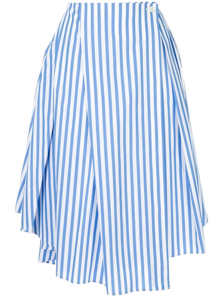 08sircus Striped Skirt - Blue