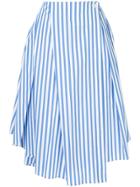 08sircus Striped Skirt - Blue