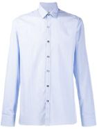 Lanvin Striped Fitted Shirt - Blue