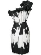 Isabel Sanchis Blurred Print Dress - Black