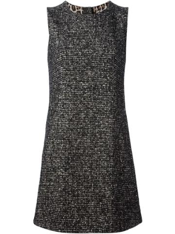Dolce & Gabbana Button Back Tweed Dress