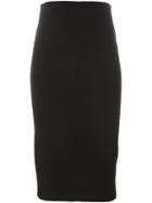 Greylin Victoria Pencil Skirt In Black | LookMazing