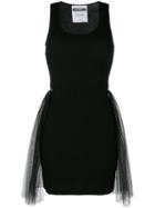 Moschino - Tulle Back Sleeveless Dress - Women - Polyamide - 42, Black, Polyamide