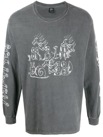 Brain Dead Brain Dead Bdf19027 Black Cotton