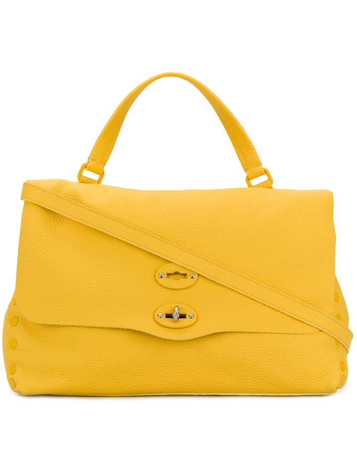 Zanellato Twist Lock Tote Bag - Yellow