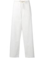 Sara Lanzi Baggy Fit Trousers - White