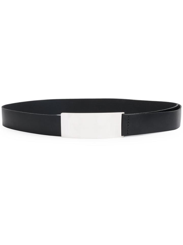 Werkstatt:münchen Plaque Belt - Black