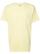 Très Bien - Pocket T-shirt - Men - Cotton - 48, Yellow/orange, Cotton