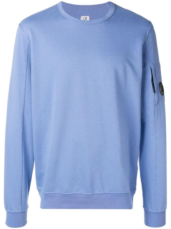 Cp Company Lens Sweatshirt - Blue