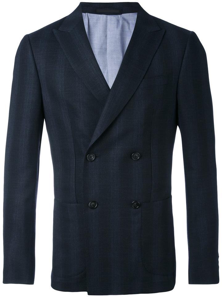 Z Zegna - Two Piece Formal Suit - Men - Cotton/spandex/elastane/cupro/wool - 54, Blue, Cotton/spandex/elastane/cupro/wool