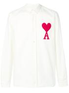 Ami Alexandre Mattiussi Button-down Shirt Ami De Coeur Patch -