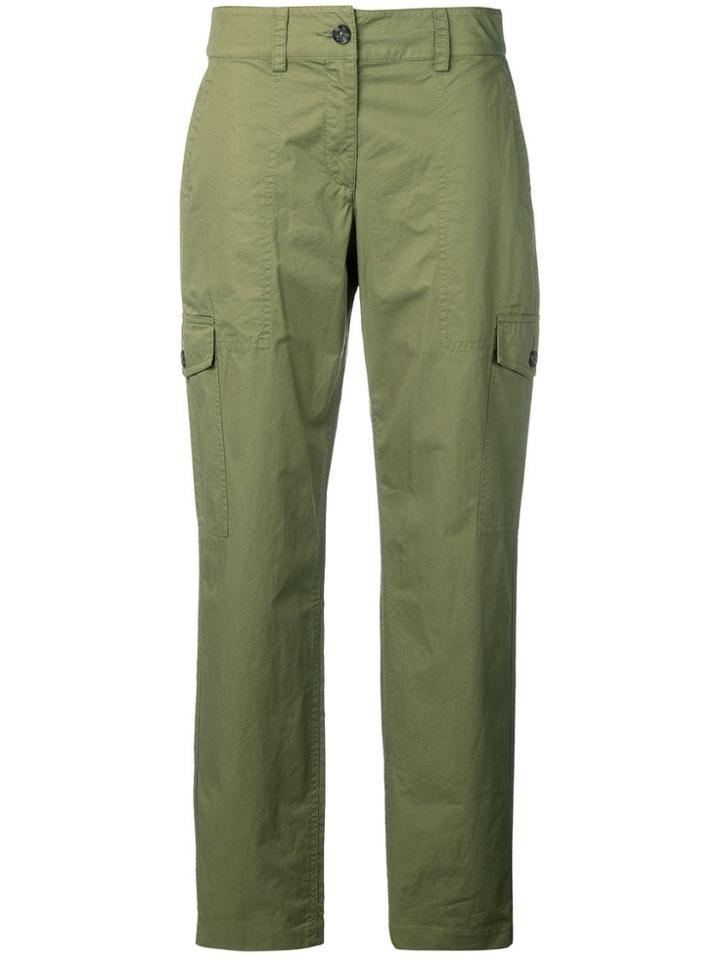 Michael Michael Kors Straight Leg Trousers - Green