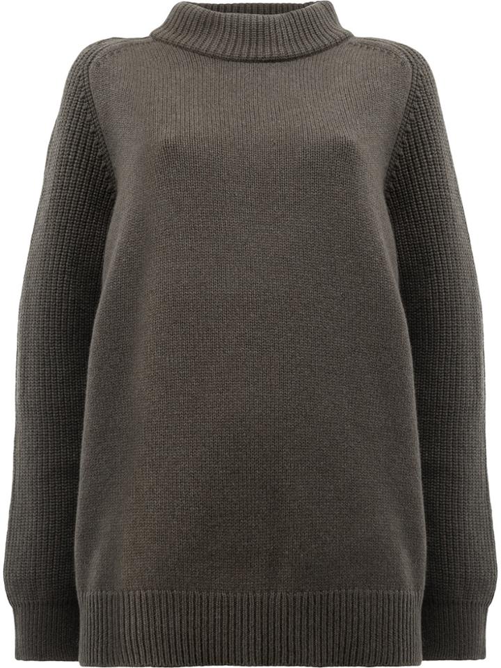 Lamberto Losani Roll Neck Jumper - Black