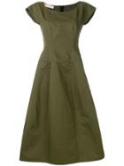 Marni Leaf Midi Dress - Green