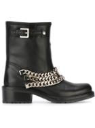 Dsquared2 Chain Detail Biker Boots