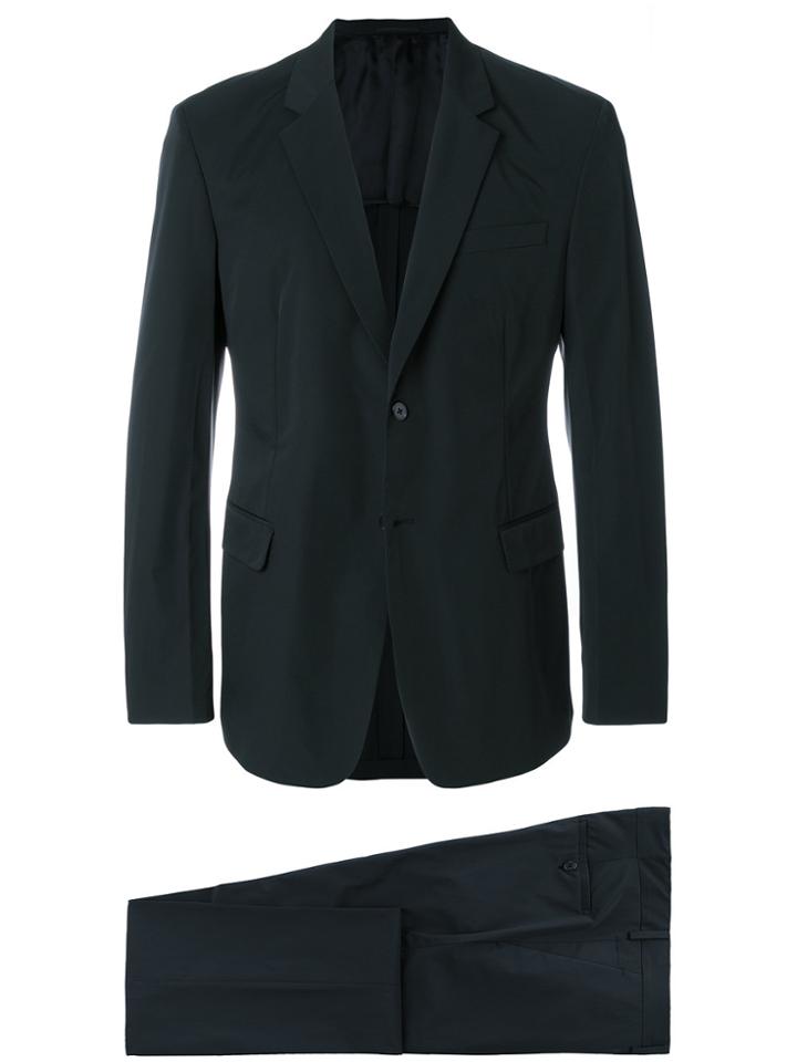 Prada Classic Slim-fit Suit - Black