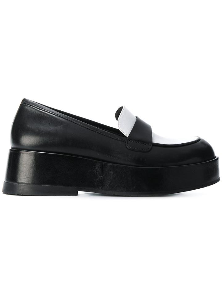 Camper Ridged Lace-up Sneakers - Black