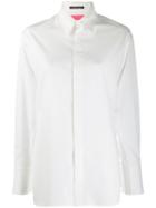 Y's Concealed Front Shirt - White