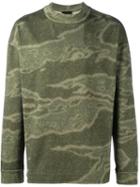 Yeezy 'moto' Sweatshirt, Men's, Size: Large, Green, Cotton