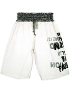 Comme Des Garçons Pre-owned Plastic Shorts - Black