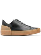 Del Carlo Low Top Sneakers - Black