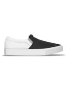 Myswear Maddox Slip-on Sneakers, Men's, Size: 42, Black, Leather/rubber
