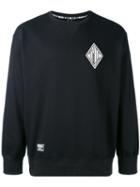 Ktz - Logo Patch Sweatshirt - Men - Cotton - L, Black, Cotton