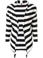 Daniela Gregis Striped Cardigan - Black