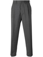 The Gigi - Tonga Cropped Trousers - Men - Wool - 46, Grey, Wool
