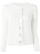 Goat - Digby Cardigan - Women - Cotton - 16, Nude/neutrals, Cotton