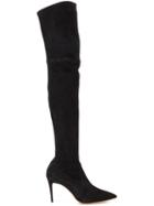 Casadei Thigh High Pointed Toe Boots