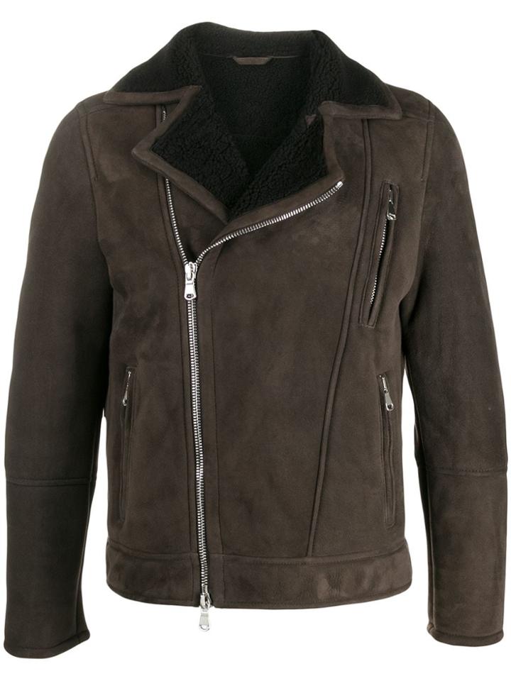 Al Duca D'aosta 1902 Fully-lined Zip-up Jacket - Brown