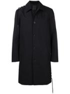 Craig Green Button Single-breasted Coat - Black