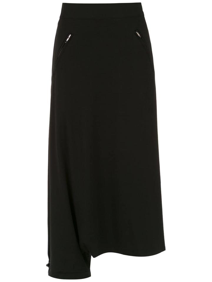 Uma Raquel Davidowicz Buzios Asymmetrical Trousers - Black
