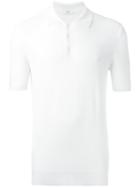 Fashion Clinic Timeless Shortsleeved Polo Shirt, Men's, Size: 50, White, Wool