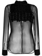 Dsquared2 Blouse With Front Detail - Black