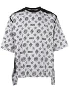Ktz Monogram Print T-shirt, Adult Unisex, Size: Small, White, Cotton
