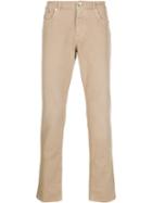 Brunello Cucinelli Regular Fit Trousers - Neutrals