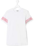 Kenzo Kids - Logo Print T-shirt - Kids - Cotton - 14 Yrs, White