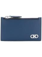 Salvatore Ferragamo Top Zipped Wallet - Blue