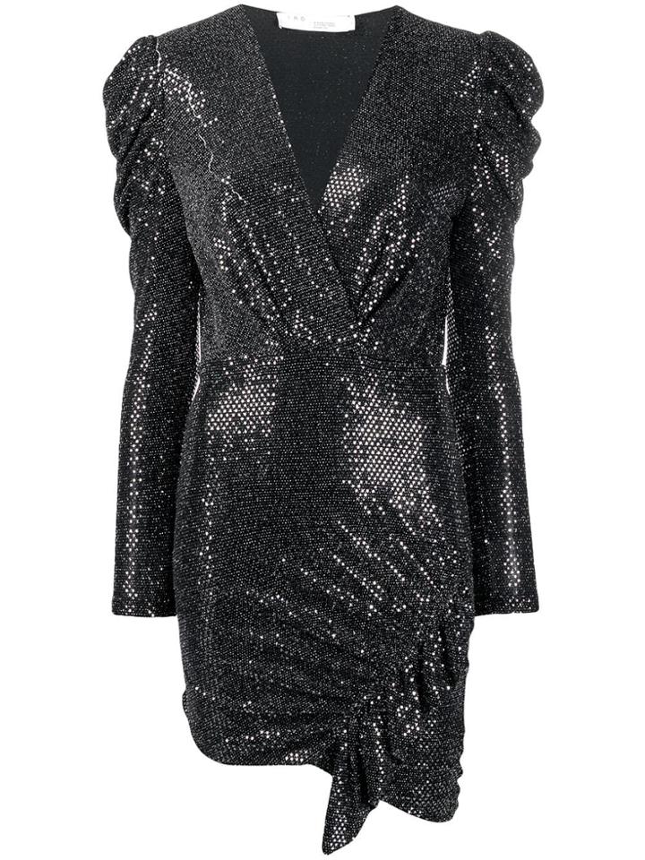 Iro Glitter Mini Dress - Black