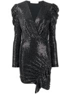 Iro Glitter Mini Dress - Black