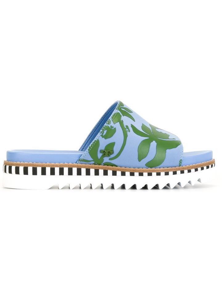 Tory Burch 'sawtooth' Sliders
