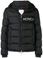 Moncler Brand Patch Winter Jacket - Black