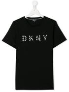 Dkny Kids Teen Logo T-shirt - Black