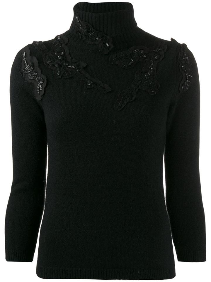Prada Pre-owned 1990's Knitted Top - Black